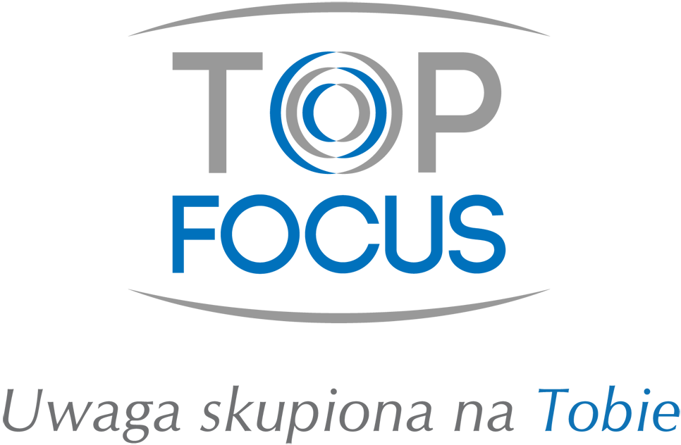 Logo Top Focus Uwaga skupiona na Tobie